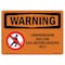 Signmission OSHA Warning Sign, 7" Height, 10" Width, Rigid Plastic, Underground Gas Line Call No. 811, Landscape OS-WS-P-710-L-12875 - alternate 1